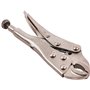 Pince verrouillable avec mâchoires dentelées réglables de type C - Pince autobloquante pour une meilleure prise en main - Outil 
