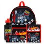 Hot Wheels Sac à dos pour enfant 4 pièces comprenant sac à déjeuner