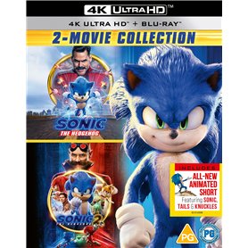 Sonic The Hedgehog 1 & 2 [Blu-ray] [Region A & B & C]