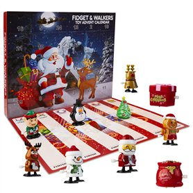 KreativeKraft Calendrier de l'Avent 2025 Enfant Calendrier Compte à Rebours Noel 24 Jouets Inclus Gadget Jouet Fidget Toys