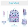 Sac a Dos Stitch 3 Pièces | Sac à Dos, Bouteille, Trousse Crayon | Lilo and Stitch Cartable | Multicolore