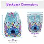 Disney Sac De Bain Lilo Et Stitch | Sac à Dos Stitch | Sac De Natation Enfant | Bleu Taille Unique
