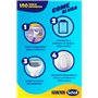 Scholl Lisse et adoucit Limited Edition, pédicure électrique pour pieds et talons fissurés, 3 têtes à double action incluses, râ