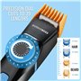 BarberBoss Professional 3-1 tondeuse à cheveux, barbe et détails, kit de toilettage pour hommes avec cadran de précision, écran 