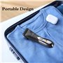 BarberBoss Tondeuse corps homme, tondeuse poils pubiens, tondeuse poils intimes, tondeuse pour poils pubiens pour homme, étanche
