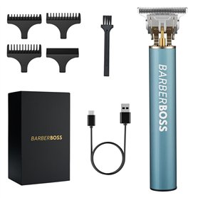 BarberBoss Tondeuse à cheveux et à barbe sans fil pour hommes – Kit de toilettage précis et polyvalent pour hommes