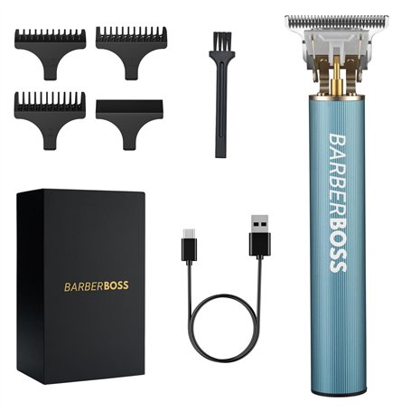 BarberBoss Tondeuse à cheveux et à barbe sans fil pour hommes – Kit de toilettage précis et polyvalent pour hommes