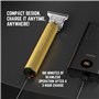 BarberBoss Tondeuse à barbe pour homme – Tondeuse électrique professionnelle rechargeable avec lames en acier inoxydable, idéale