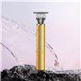 BarberBoss Tondeuse à barbe pour homme – Tondeuse électrique professionnelle rechargeable avec lames en acier inoxydable, idéale