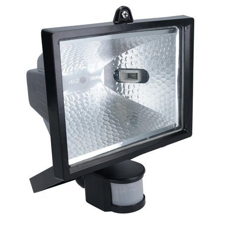 AB Tools Projecteur Halogène 400 W Détecteur de Mouvement PIR Extérieur Jardin