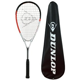 Dunlop Hyper X-Lite Ti Raquette de squash et housse de protection complète