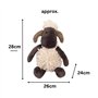 jouet en peluche lestée en forme d'animal mignon