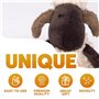 Butée de porte Marco Paul, jouet en peluche lestée en forme d'animal mignon, cale-porte en tissu lourd sans danger pour les enfa