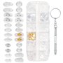 Volumoon 60 Paires Lunettes de Nez Plaquettes en Silicone