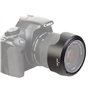 Pare-Soleil pour Appareils Photo | Compatible avec Canon EOS Rebel T8i T7i T6i T5i SL3 SL2 90D 80D 70D 77D avec Objectif Canon E