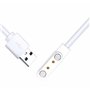 Panlouting 2 Pack | Remplacement Câble de Charge USB Magnétique Chargeur 60cm compatible avec Casque de Vélo Intelligent Smart4u