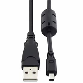 Rechange USB Câble de Données 4 Broches 150cm compatible avec Konica Minolta DiMage