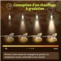 CucuGo 50W E27 Lampe tortue terrestre UVA UVB Chauffante Dimmable ampoule terrarium blanc chaud 2700K lampe tortue UVA UVB ampou