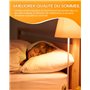 Aurahome Ampoule LED E27 2000K, Ambre Chaud Blocage de la Lumière Bleue Veilleuse LED 9W (60W Équivalent Lumière Chaude Doux pou