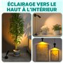 Lamptobe 5 W Applique Murale Interieur avec Interrupteur et Prise,Lot de 2 spots LED d'intérieur pour plantes et tableaux 3 000 