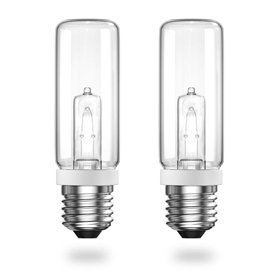 DoRight 200W Ampoule Halogène Tubulaire E27 Blanc Chaud 2800K Dimmable 2820lm Ampoule Tube Halogene pour Studio