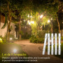 Klarlight R7s 78mm Ampoules Halogènes 48W, Blanc Chaud 2800K Ampoule de Type J Dimmable Ampoule Projecteur Linéaire à Double Ext