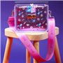 Disney Stitch Sac à Main Sac Bandoulière Fille ou Ado avec Pochette Zippée Porte Monnaie Vacances Shopping Cadeau pour Elle