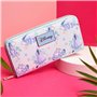 Disney Eeyore Portefeuille Femme Ado Porte Monnaie Winnie l'ourson Bourse avec Fermeture Éclair Fentes pour Cartes Cadeau Origin