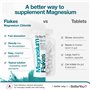 BetterYou Cristaux de bain originaux au magnésium BetterYou, source naturelle de magnésium Zechstein, cristaux de bain minéraux,