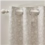 Catherine Lansfield Brooke Lot de 2 Rideaux doublés à œillets Motif Floral Naturel 168 x 228 cm