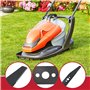 Spares2go Lame métal pour tondeuse Flymo Easi Glide 300 Micro Compact Hover Vac 280 HC300 MC300 (30 cm) + entretoises