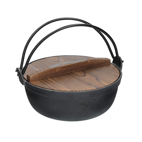 KitchenCraft World of Flavours - Marmite Japonaise avec Couvercle en Bois