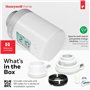 Honeywell Home Vanne thermostatique Intelligente pour radiateur, HR 10 Control ETRV, vanne thermostatique programmable, contrôle