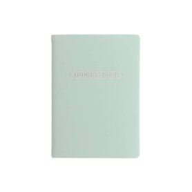 Letts Carnet d'adresses Pastel A6 Bleu canard
