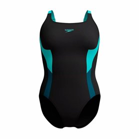 Maillot de bain femme Speedo Shaping Solid Splice Noir