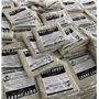 LOT DE 5 DRAPS DE PROTECTION ANTI-POUSSIèRE DE QUALITé PROFESSIONNELLE, 100 % COTON SERGé Taille de chaque drap : 3,7 x 2,7 m. L