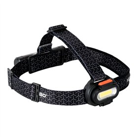 NEBO Einstein 1500 Flex - Lampe frontale rechargeable avec 5 modes d'éclairage - Accessoires de camping et de randonnée - Lampe