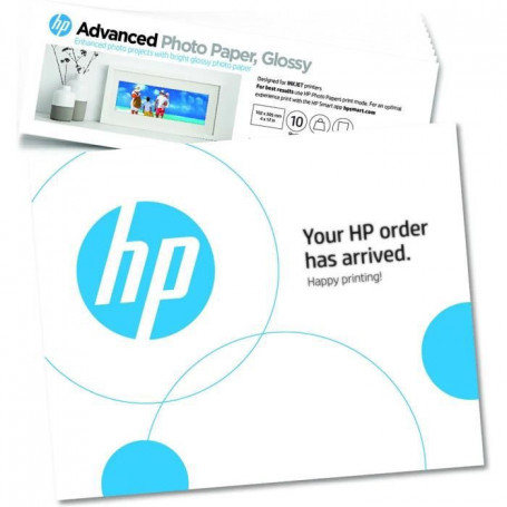 HP - Papier photo finition glacée HP Avancée - 250 g/m2. 4 x 12 pouces (101 x 30 17,99 €
