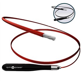 RPM Power Corde à sauter - Longueur réglable - Corde à sauter professionnelle pour perte de poids