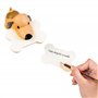 Porte-notes autocollantes Puppy Notes | Distributeur de bloc-notes fantaisie pour chien | Bloc-notes mémo amusant | Organisateur