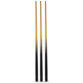 BCE Lot de 3 queues de Billard 91 cm