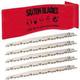 Saxton - 5 Lames de scie sabre de 240mm R1021L pour outil Bosch