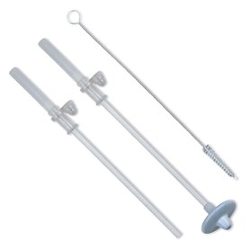 Ensemble de pailles lestées et brosse pour grande tasse Tippy Up