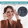 Plaquettes De Nez En Silicone Haut De Gamme Forme Ronde À Clipser | 9 Mm /0. 35 '' |5 Paires| Plaquettes De Nez Pour Lunettes Ac