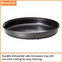Kitchen Plat à frites/omelette/bacon micro-ondable 25 cm