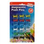 Stationery Essentials Lot de 18 punaises magnétiques