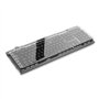Decksaver Couverture pour la Série de Corsair K100 RGB - Housse de Protection Fumée/Claire