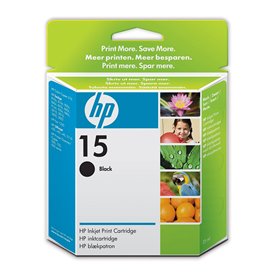 Cartouche d'encre noire d'origine HP 15 grande