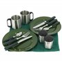 NGT Deluxe Ensemble de Couverts Unisexe, Vert, Taille Unique