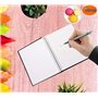 Arpan Lot de 3 albums photo autocollants pour un total de 108 feuilles 216 pages Noir